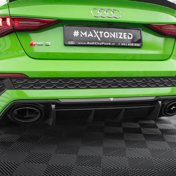 Audi - RS3 8Y: Maxton Carbon Fibre Rear Diffuser