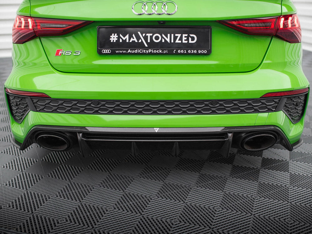 Audi - RS3 8Y: Maxton Carbon Fibre Rear Diffuser