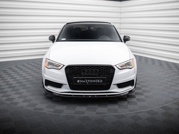 Audi - A3 Sedan 8V: Maxton Front Splitter V1