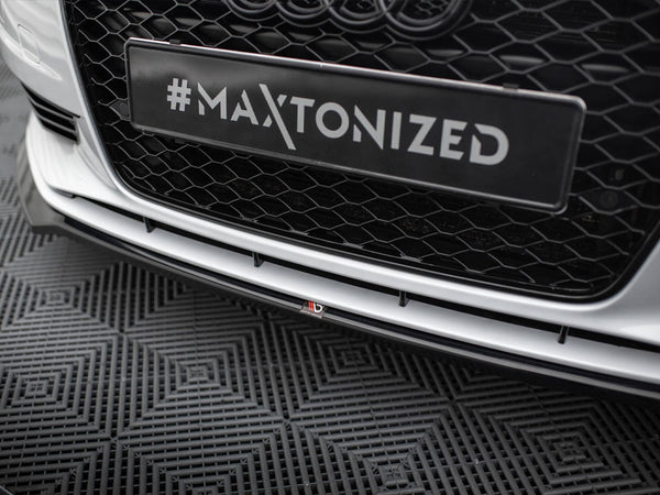 Audi - A3 Sedan 8V: Maxton Front Splitter V2