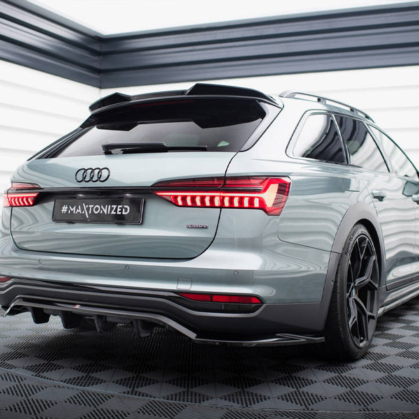 Audi - A6 Allroad C8: Maxton Rear Splitter (Vertical Bars)