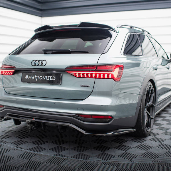Audi - A6 Allroad C8: Maxton Rear Splitter (Vertical Bars)