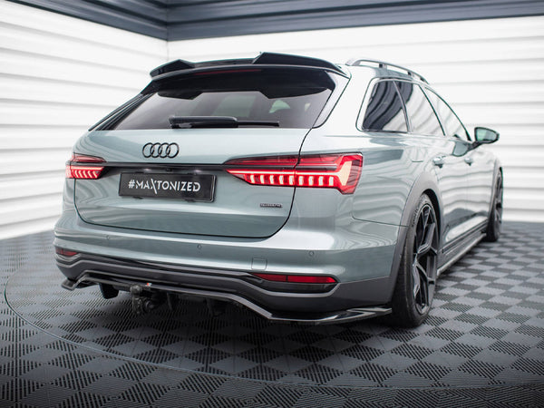 Audi - A6 Allroad C8: Maxton Rear Splitter (Vertical Bars)