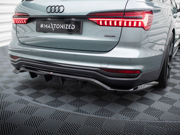 Audi - A6 Allroad C8: Maxton Rear Splitter (Vertical Bars)