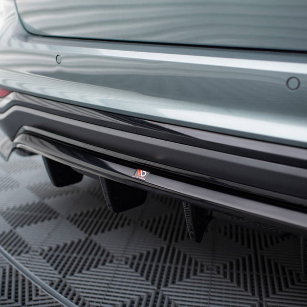 Audi - A6 Allroad C8: Maxton Rear Splitter (Vertical Bars)