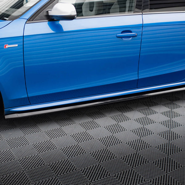Audi - A4 / A4 S Line / S4 B8: Maxton Side Skirts V4