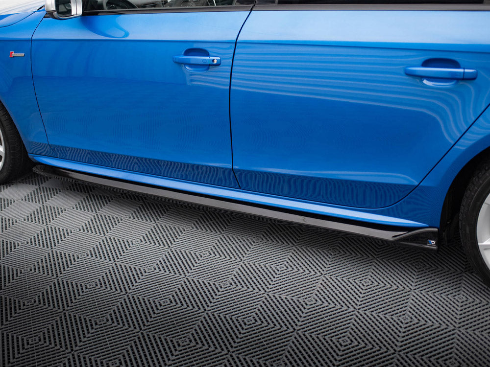 Audi - A4 / A4 S Line / S4 B8: Maxton Side Skirts V4