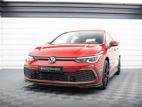 VW - Golf GTI / GTE / GTD / R Line MK8: Maxton Front Splitter V4
