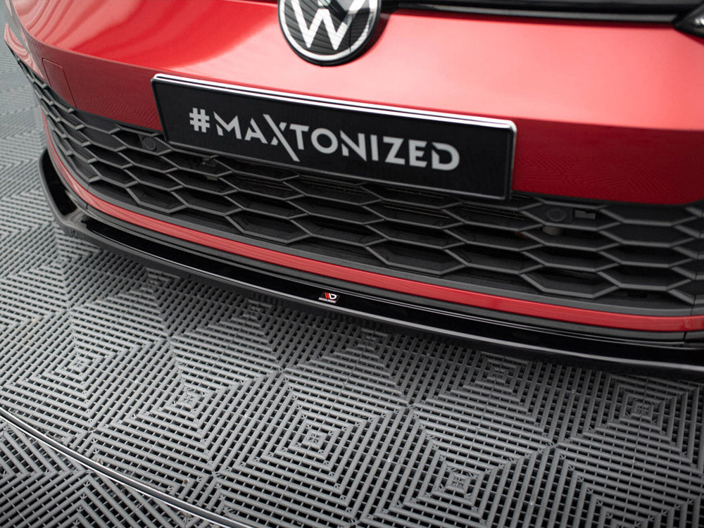 VW - Golf GTI / GTE / GTD / R Line MK8: Maxton Front Splitter V4