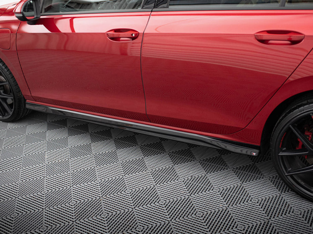 VW - Golf GTI / GTE / GTI Clubsport / GTD / R Line MK8: Maxton Side Skirts V3