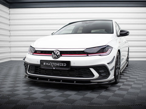 VW - Polo GTI MK6 Facelift: Maxton Front Splitter V1