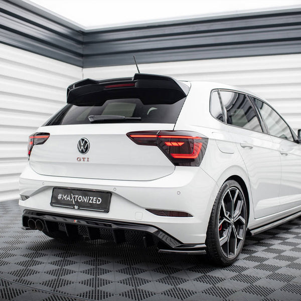 VW - Polo GTI MK6 Facelift: Maxton Rear Side Splitters