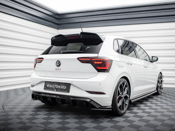 VW - Polo GTI MK6 Facelift: Maxton Rear Side Splitters