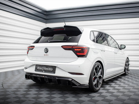 VW - Polo GTI MK6 Facelift: Maxton Rear Side Splitters