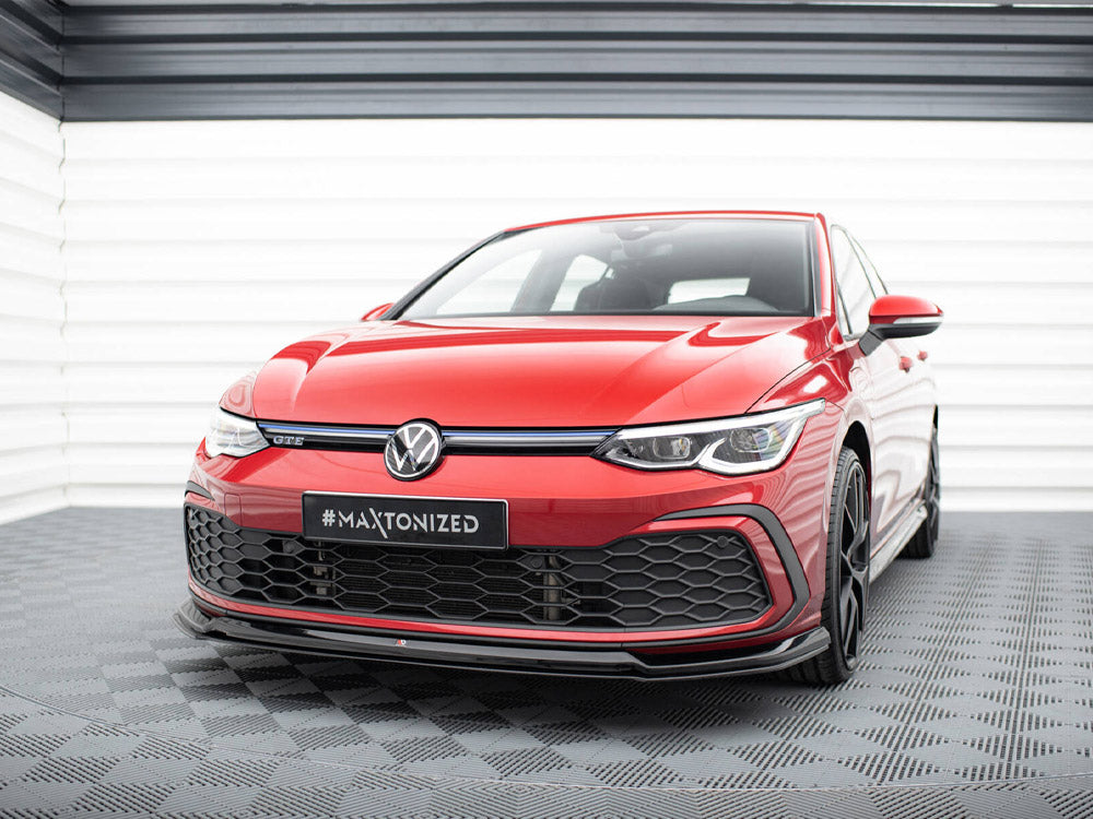 VW - Golf GTI / GTE / GTD / R Line MK8: Maxton Front Splitter V6