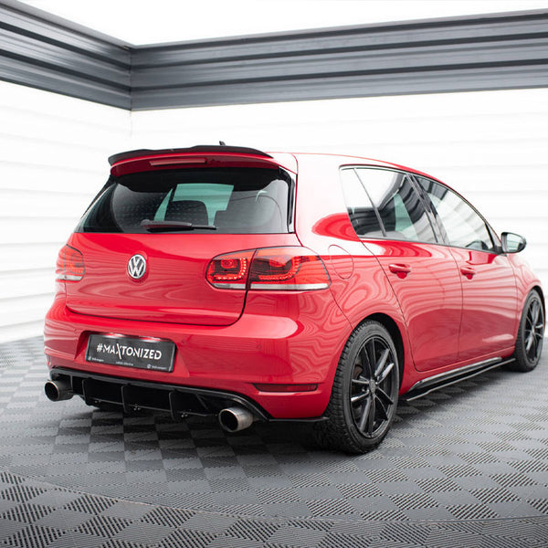 VW - Golf MK6 GTI / 35TH: Maxton Rear Diffuser &amp; Rear Side Splitters