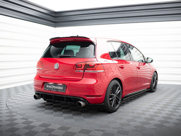VW - Golf MK6 GTI / 35TH: Maxton Rear Diffuser &amp; Rear Side Splitters