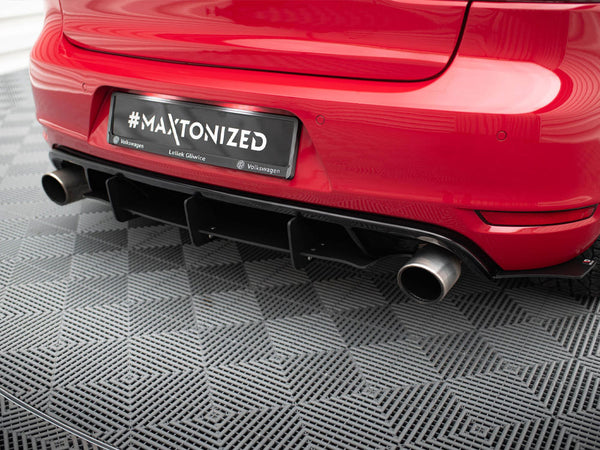 VW - Golf MK6 GTI / 35TH: Maxton Rear Diffuser &amp; Rear Side Splitters