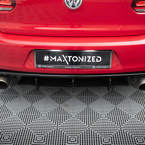 VW - Golf MK6 GTI / 35TH: Maxton Rear Diffuser &amp; Rear Side Splitters