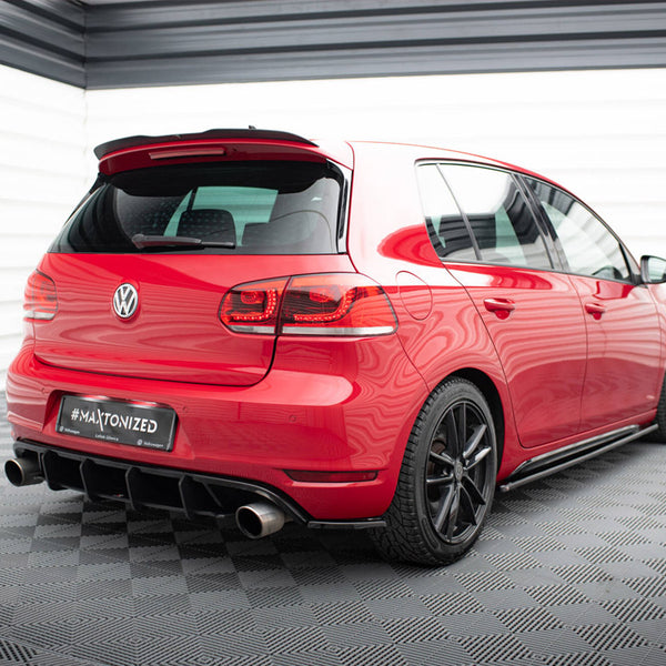 VW - Golf MK6 GTI 35TH: Maxton Rear Side Splitters