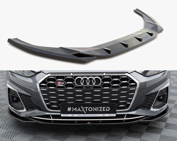 Audi - S5 / A5 S Line F5 Facelift: Maxton Front Splitter V1