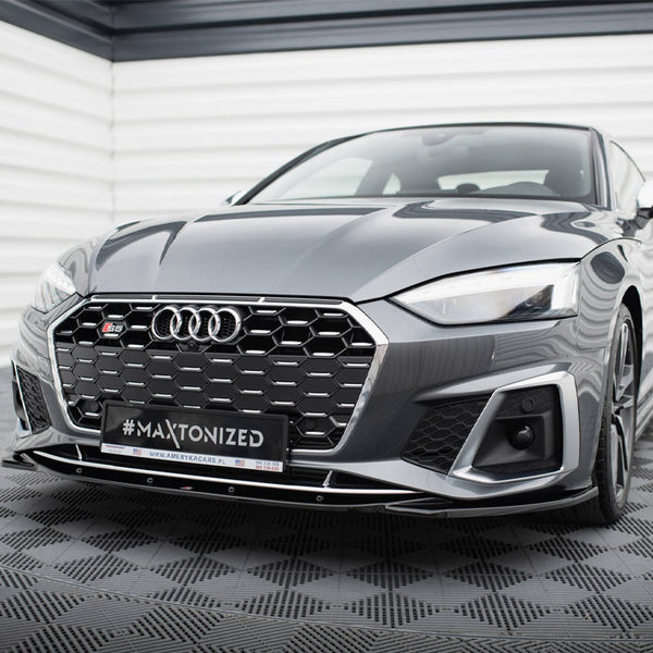 Audi - S5 / A5 S Line F5 Facelift: Maxton Front Splitter V1