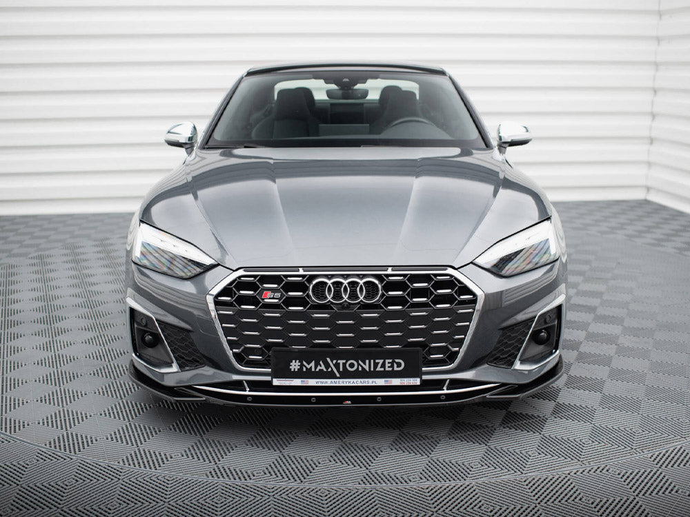 Audi - S5 / A5 S Line F5 Facelift: Maxton Front Splitter V1