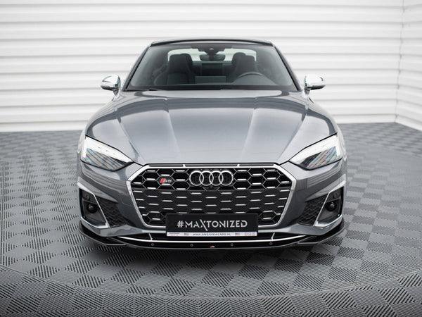 Audi - S5 / A5 S Line F5 Facelift: Maxton Front Splitter V1