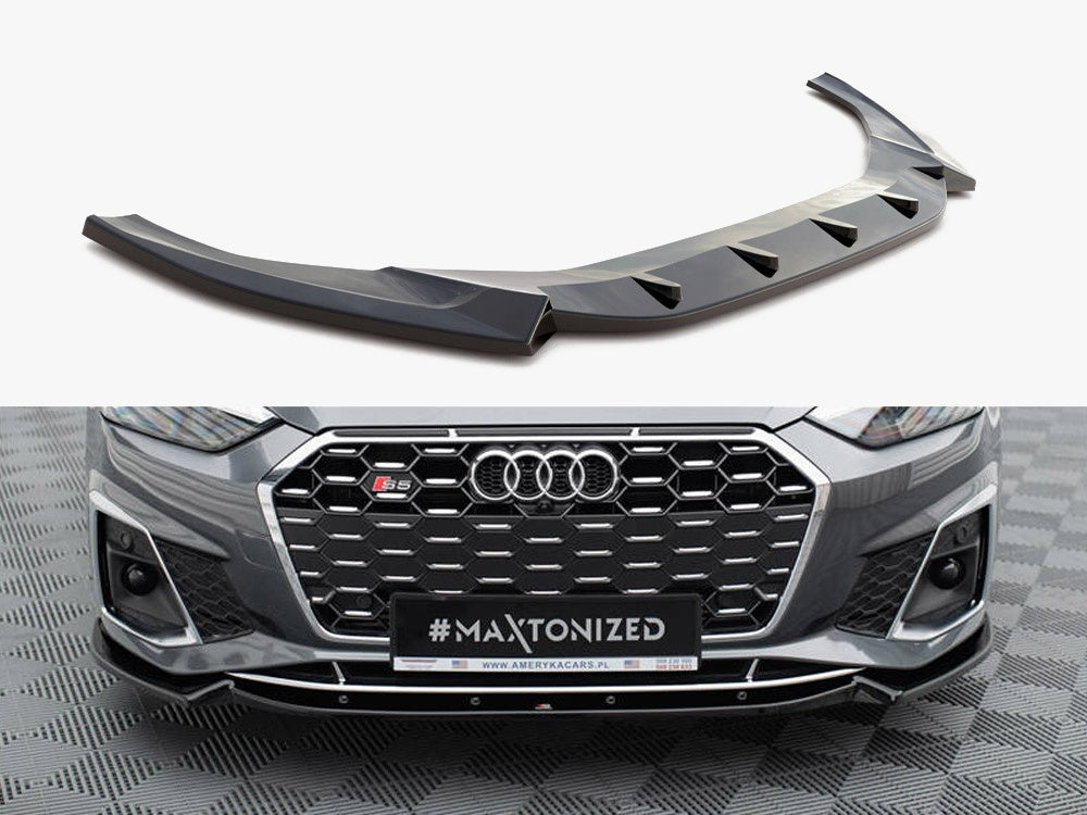 Audi - S5 / A5 S Line F5 Facelift: Maxton Front Splitter V2 – Carbon ...