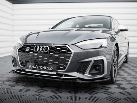 Audi - S5 / A5 S Line F5 Facelift: Maxton Front Splitter V2