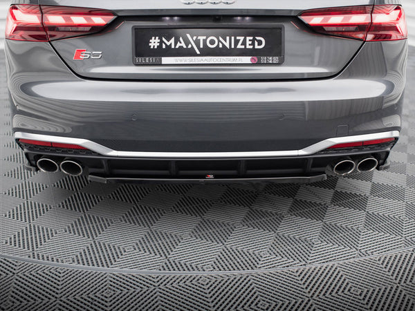 Central Rear Splitter S5 Sportback / Coupe F5 Facelift