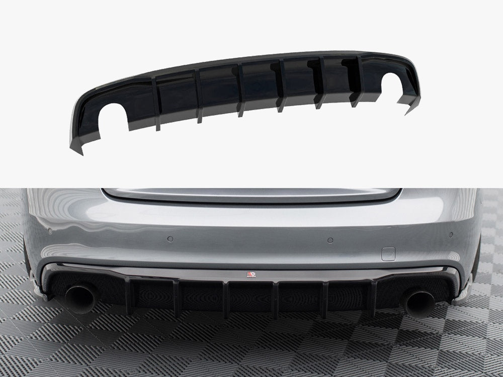 Audi - S5 / A5 S Line 8T Facelift (Version with single exhausts on both sides): Maxton Rear Diffuser