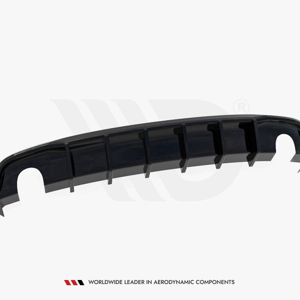 Audi - S5 / A5 S Line 8T Facelift (Version with single exhausts on both sides): Maxton Rear Diffuser