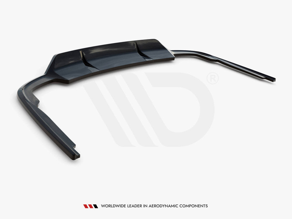Audi - A8 S Line D5: Maxton Central Rear Splitter (Vertical Bars)