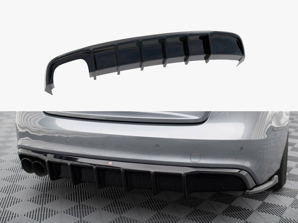 Audi - S5 / A5 S Line 8T Facelift (Single side dual exhaust version): Maxton Rear Diffuser