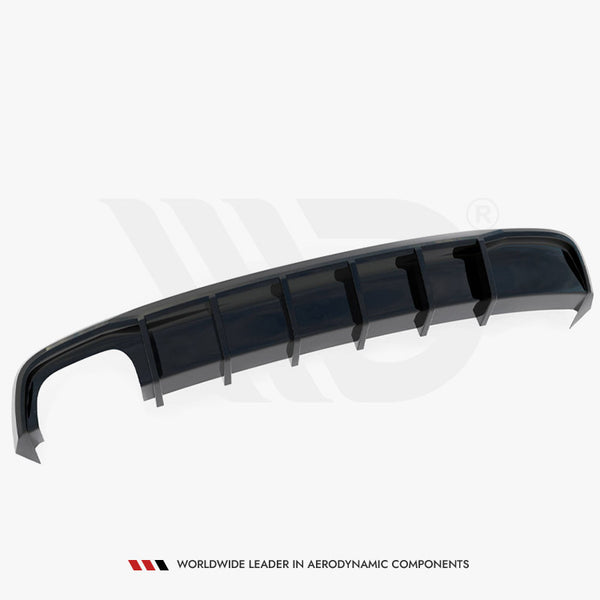 Audi - S5 / A5 S Line 8T Facelift (Single side dual exhaust version): Maxton Rear Diffuser