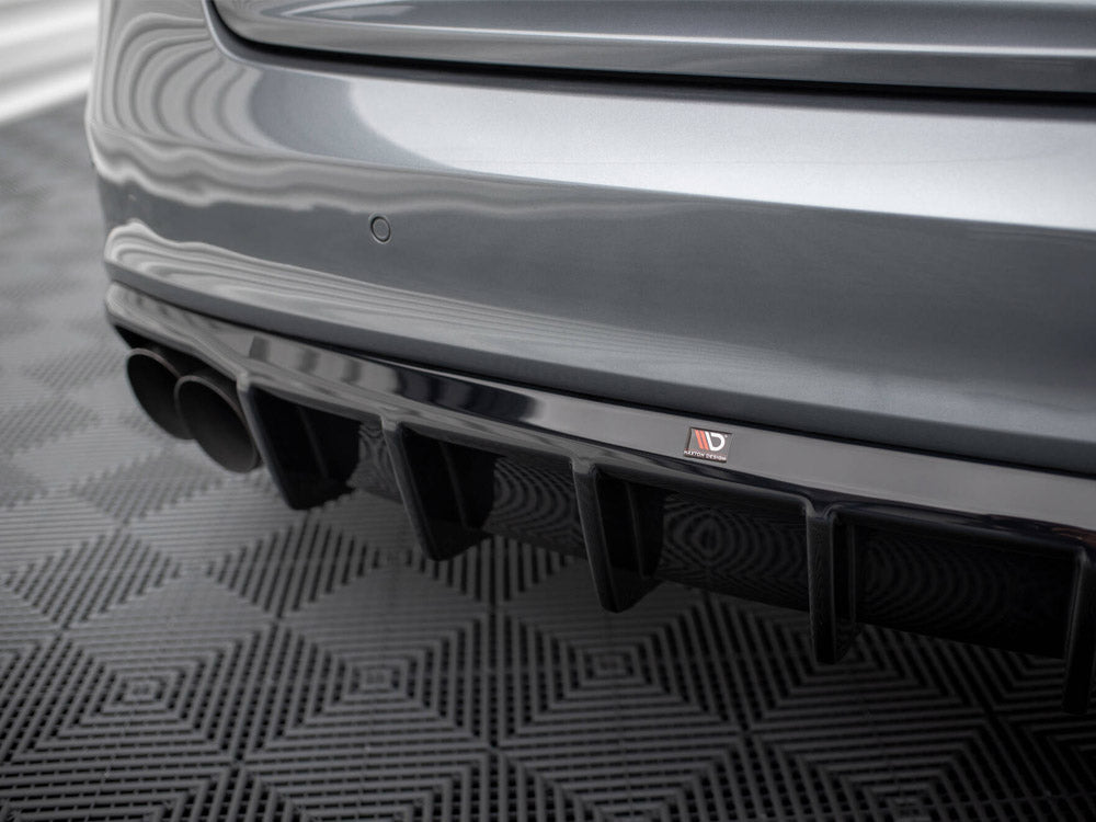 Audi - S5 / A5 S Line 8T Facelift (Single side dual exhaust version): Maxton Rear Diffuser