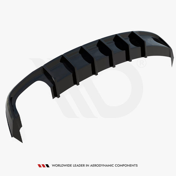 Audi - S5 / A5 S Line 8T Facelift (Single side dual exhaust version): Maxton Rear Diffuser