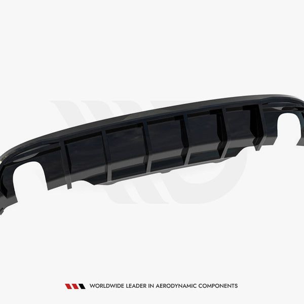 Audi - S5 / A5 S Line Coupe / Cabrio 8T (Version with single exhausts on both sides): Maxton Rear Diffuser