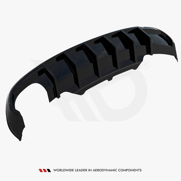 Audi - S5 / A5 S Line Coupe / Cabrio 8T (Single side dual exhaust version): Maxton Rear Diffuser
