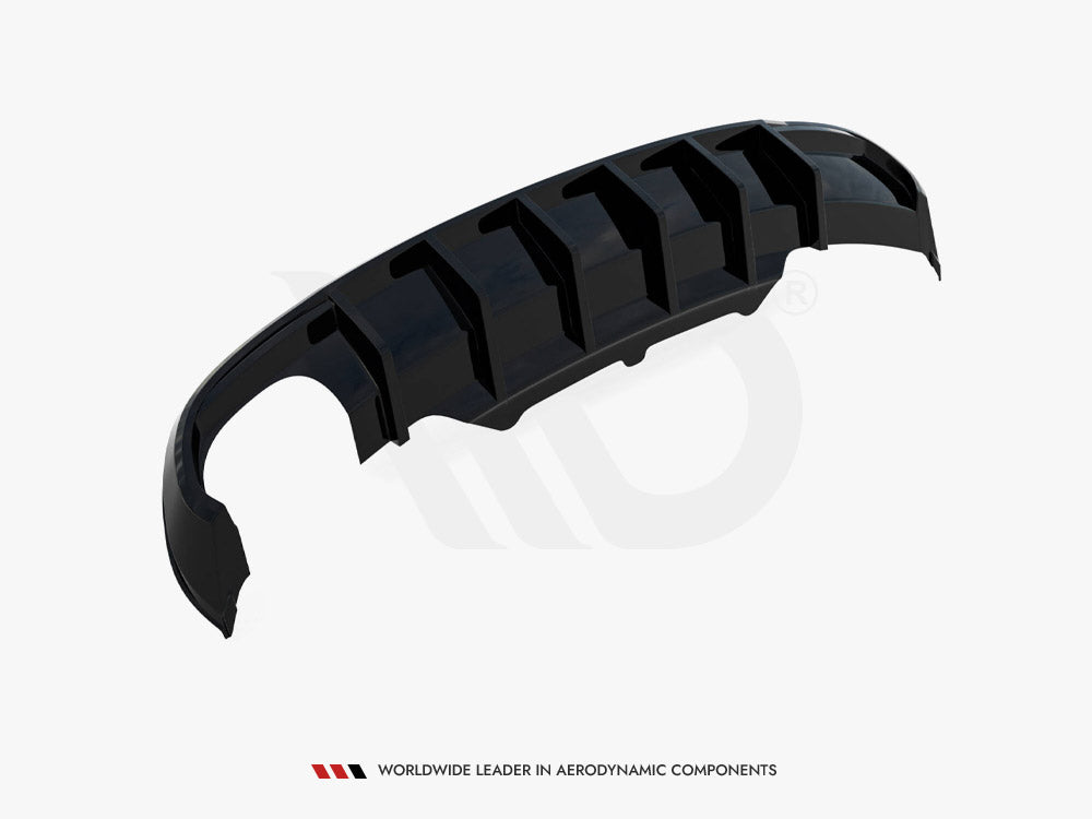 Audi - S5 / A5 S Line Coupe / Cabrio 8T (Single side dual exhaust version): Maxton Rear Diffuser