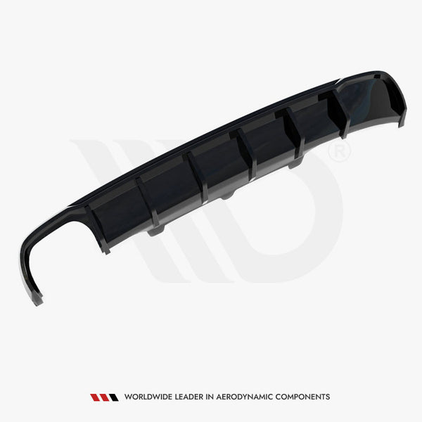 Audi - A6 Sedan / Avant C7 (Single side dual exhaust version): Maxton Rear Diffuser