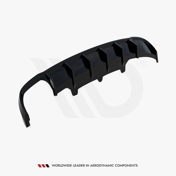Audi - A6 Sedan / Avant C7 (Single side dual exhaust version): Maxton Rear Diffuser