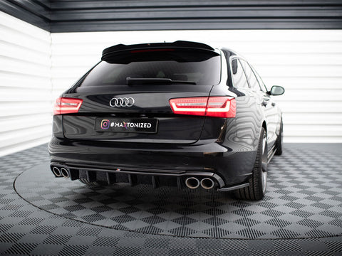 Audi - A6 Sedan / Avant C7 (Version with dual exhausts on both sides): Maxton Rear Diffuser