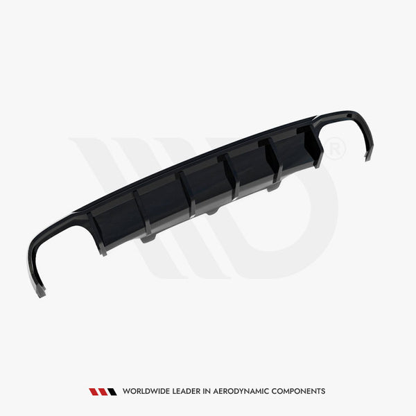 Audi - A6 Sedan / Avant C7 (Version with dual exhausts on both sides): Maxton Rear Diffuser