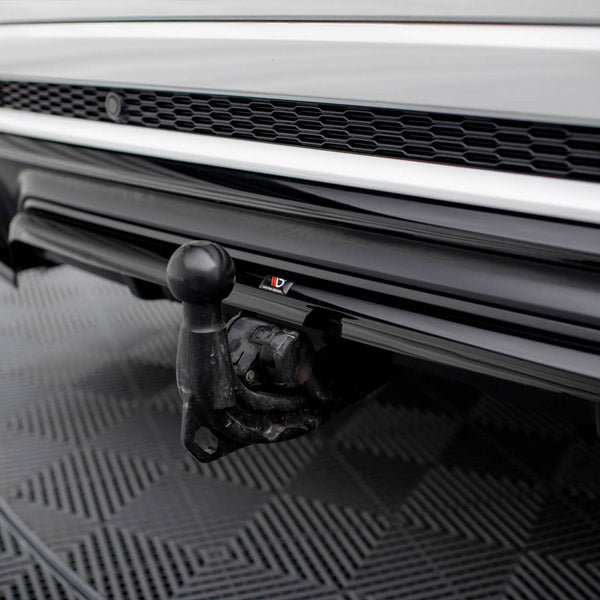Audi - SQ8 MK1: Maxton Central Rear Splitter (Vertical Bars) V2