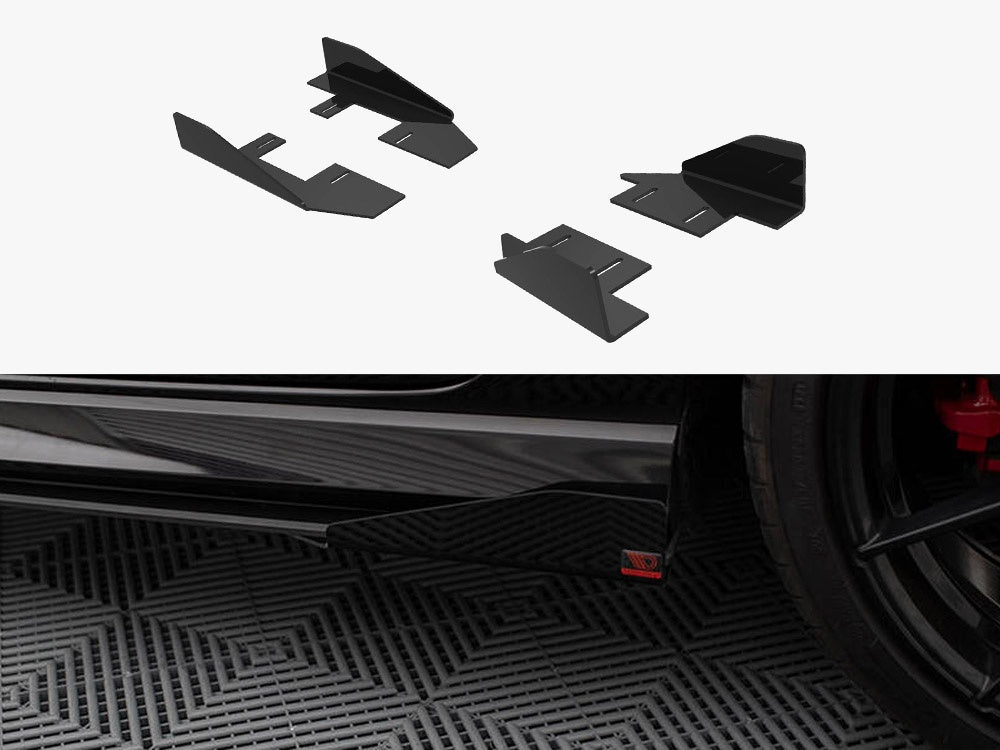 Audi - RS3 Sedan 8V Facelift: Maxton Side Flaps