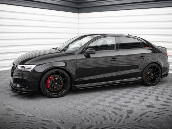 Audi - RS3 Sedan 8V Facelift: Maxton Side Flaps
