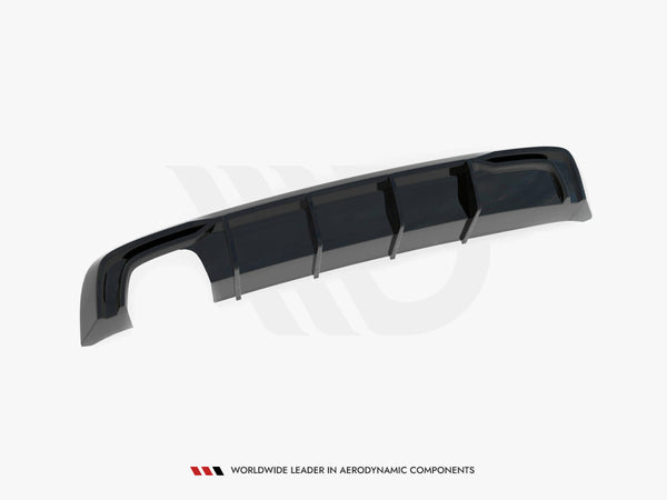 Audi - A3 Sportback 8V Facelift (Version with double exhaust tip): Maxton Rear Diffuser