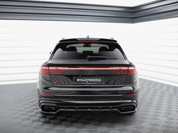 Audi - SQ8 / Q8 S Line MK1 Facelift: Maxton Rear Splitter (Vertical Bars) V1